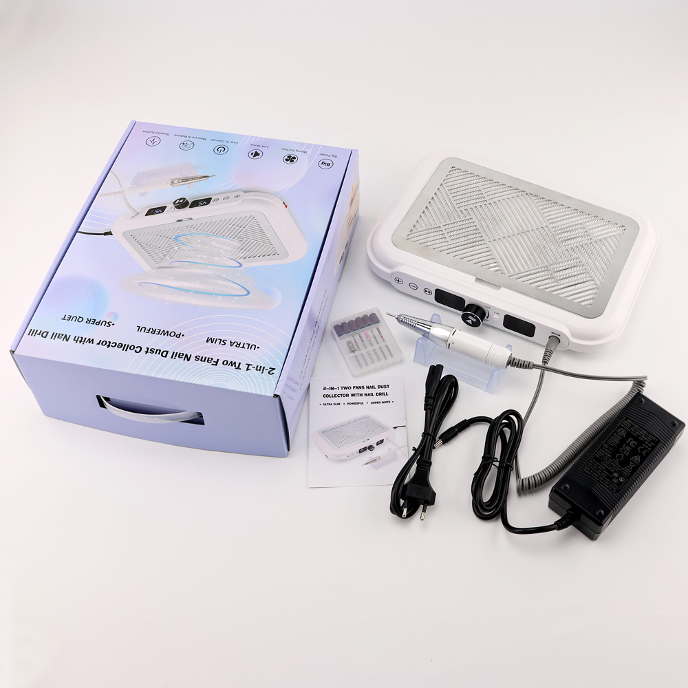 Nail Drill Machine - Electric Strong Suction 170W Nail Dust