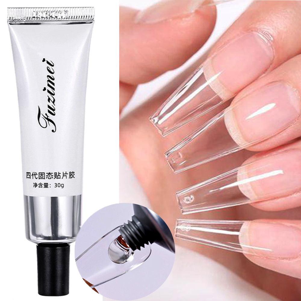 30/20/10g Solid Soft Fake Nail - Nail Art Ombre 评论和价格