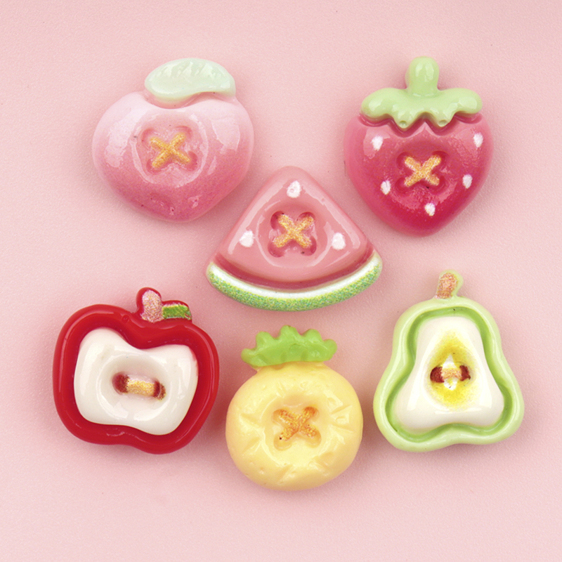 50/500pcs Mini Simulated Fruit - Nail Art Ombre 评论和价格